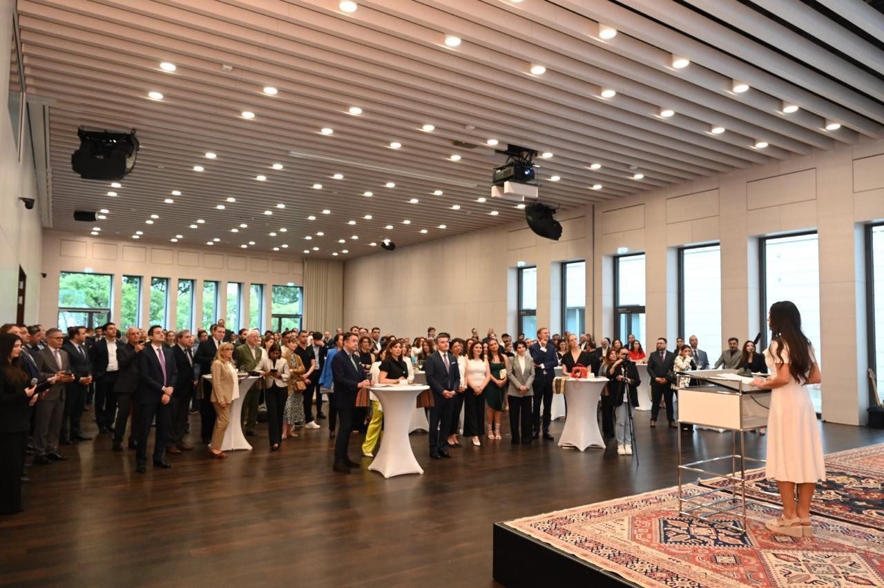 Leyla Əliyeva Berlində işgüzar səfərdə - FOTOLAR